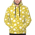 thumbnail image 2 of Bingfone Tulips Flowers Men's Drawstring Hoodie Long Sleeve Pocket Sweatshirts-4X-Large, 2 of 6
