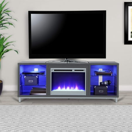 Ameriwood Home Lumina Fireplace TV Stand for TVs up to 70