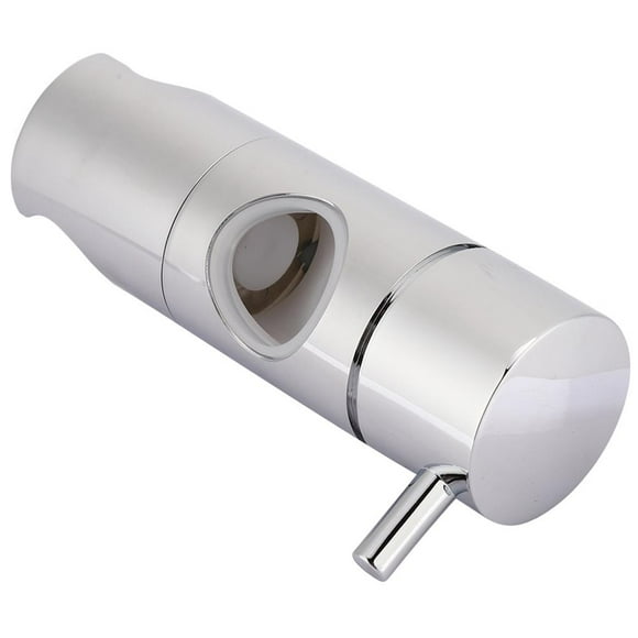 Ccdes Support de Tête de Douche Rond Coulissant pour Tige de Levage Accessoires de Douche Salle de Bain, Fournitures de Salle de Bain, Support de Douche Coulissant