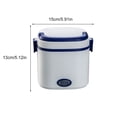 thumbnail image 3 of Danhjin Electric Lunch Boxes Hot Household Stainless Steel Lunch Box 1.8L Display Function Car Insulation Plug In Lunch Box Kitchen Appliances, 3 of 6