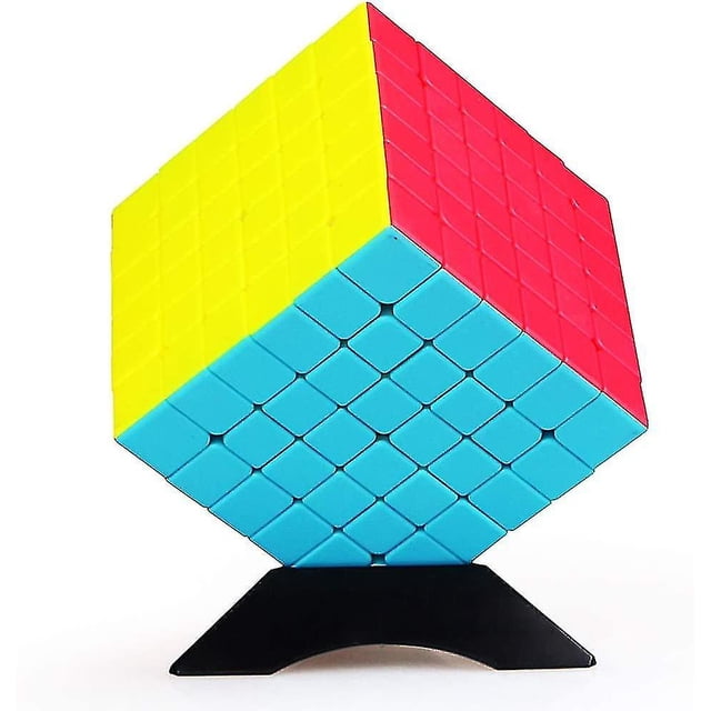 Cubo mágico 7x7 sin pegatinas, cubo de velocidad 7x7x7, juguetes de cubo de rompecabezas 3D