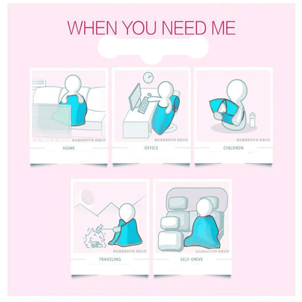 En Route 2-Way Plush Travel Blanket and Pillow, Biege - Walmart.com