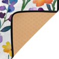 thumbnail image 3 of Yayeee Area Rugs for Living Room 6.7'x4.8' Non Slip Washable Bedroom Floor Carpet, Purple Wildflower Pattern, 3 of 5