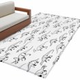 thumbnail image 2 of Vintage Dinosaur Area Rug 4'x6', Primitive Animals Wildlife Hand-painting Washable Non-Slip Rugs, Low Pile Large Carpet for Living Room Bedroom Dining Room Kitchen Office Indoor Mat, 2 of 9