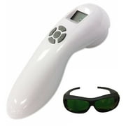 Cold Laser Therapy Device For Pain Relief for Animals. Hand Held Unit With Safety Glasses