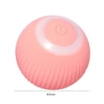 thumbnail image 4 of Bola de juguete eléctrica para gatos, bola rodante automática de 80 mAh para jugar en interiores (rosa) Likrtyny Libre de BPA, 4 of 8