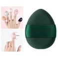 thumbnail image 3 of 2 Esponjas De Maquillaje Para La Punta De Los Dedos, , Suave Para El Cuerpo, Corrector, Herramienta Mineral, Verde 2 piezas Sunnimix  hojaldre triangular, 3 of 8