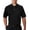 Black/ White, variant on 8550L UltraClub Basic Pique Polo Womens Golf Shirt