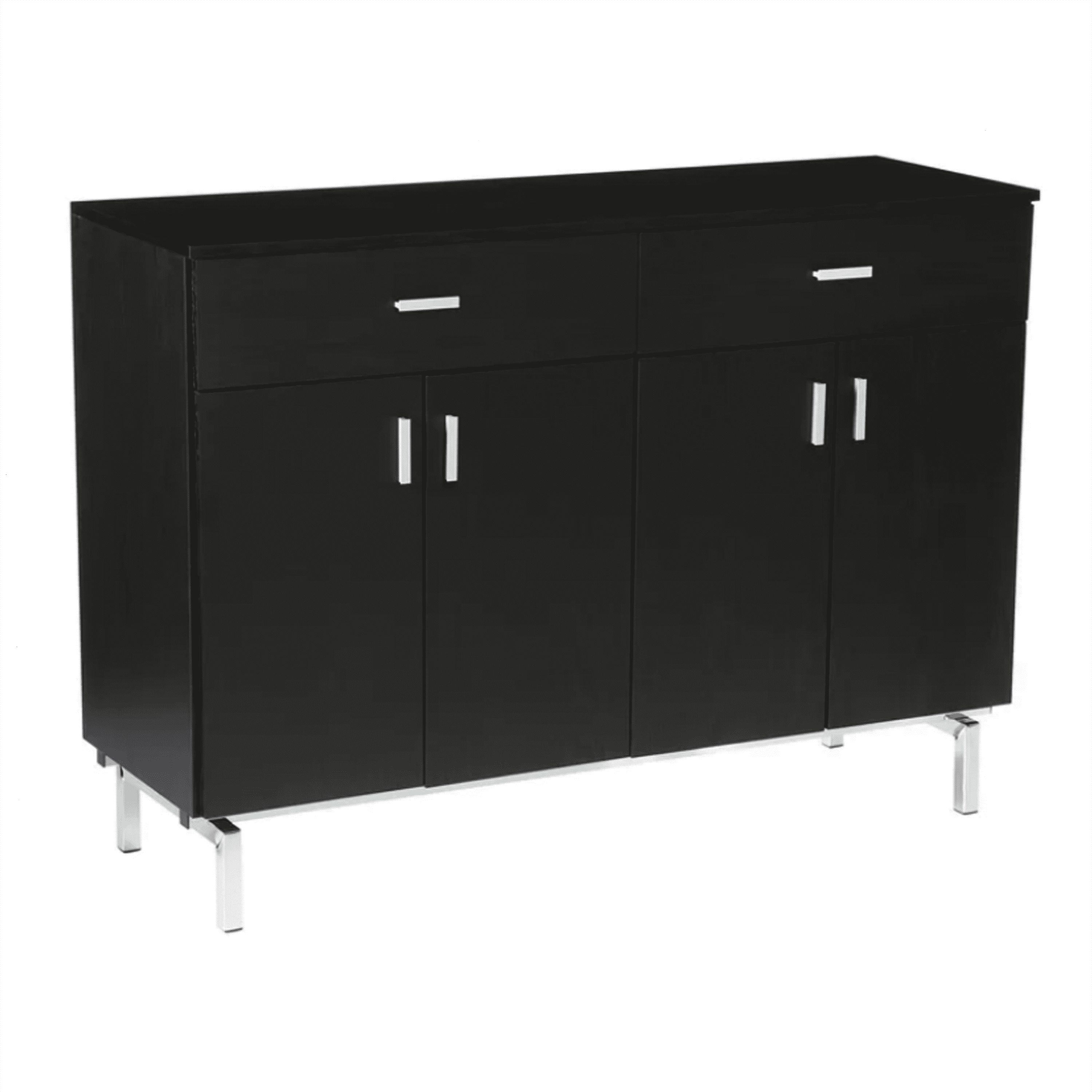 Furniture of America Jordan Modern Wood MultiStorage Sideboard Buffet