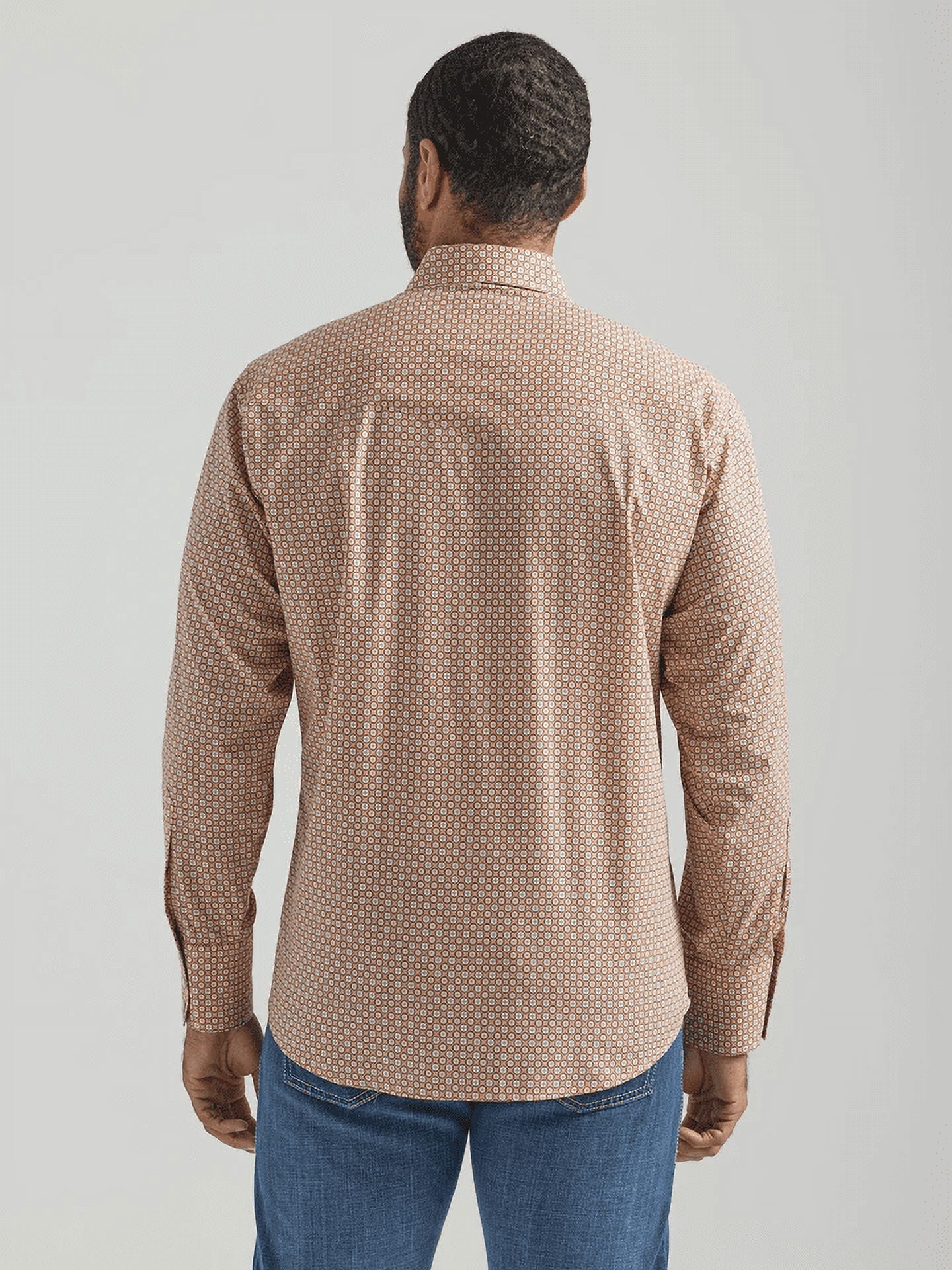 Wrangler Silver Edition Copper Print - Mens Shirt - 112324690 - Walmart.com