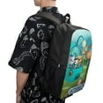 thumbnail image 5 of The Octonauts Printed Backpack 17 Inch Shoulder Backpack Lightweight High-capacity Casual Daypack Bookbag, 5 of 8