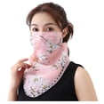 thumbnail image 2 of Women Sun Protection Print Scarf Dustproof Neck Scarf Masks, 2 of 3