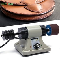 350W 8000rpm Electric Edge Grinding Leather Burnishing Machine Leather Polishing Machine 220V AC
