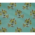 thumbnail image 4 of oneOone Cotton Flex Fabric Leaves & Floral Block Decor Fabric Printed BTY 40 Inch Wide, 4 of 4