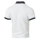 thumbnail image 5 of Pantalones Cortos de Manga Corta de Cuello de los Hombres de Color Sólido Casual de 2 Piezas con Cintura Elástica para Deportes de Verano Y Actividades Al Aire Libre, 5 of 8