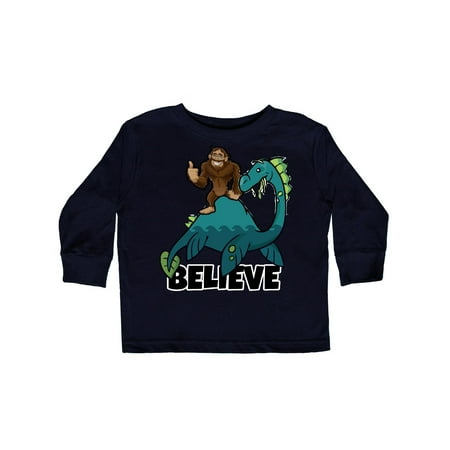 

Inktastic Believe Gift Toddler Boy or Toddler Girl Long Sleeve T-Shirt