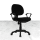 thumbnail image 4 of Silla de Oficina Mundo In Negra Tapizada en Tela Pliana Home Office, 4 of 8