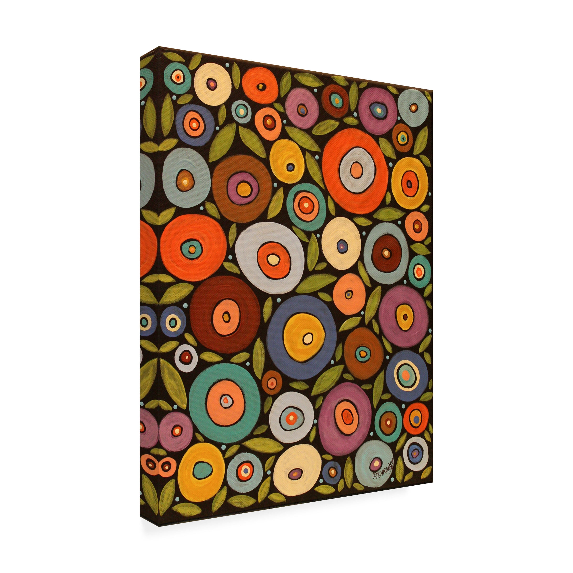 Karla Gerard 'Prim Posies' Canvas Art