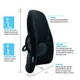 thumbnail image 2 of Wideback Backrest Support -Obusforme Black, 2 of 4