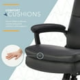 thumbnail image 4 of Click365 Classic Comfort Executive Office Chair Bonded Leather Black, 4 of 9