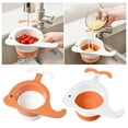 thumbnail image 4 of Wovilon Whales Draining Basket For Kitchen Sink, Kitchen Sink Strainer, Multifunctional Kitchen Sink,Rack Retractable Fruit And Vegetable Cleaning Draining Basket, 4 of 5