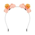 thumbnail image 2 of Esquirla Bandeau d'Halloween Multifonctionnel pour Femmes Filles, Orange Rose, 2 of 8