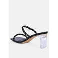 thumbnail image 3 of Inamorata Twisted Strap Mid Heel Sandals, 3 of 5