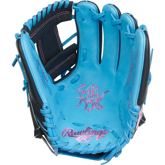 Rawlings Heart of the Hide Infield Glove | 200 Pattern | 11.75-Inch | RHT | Columbia Blue/Navy