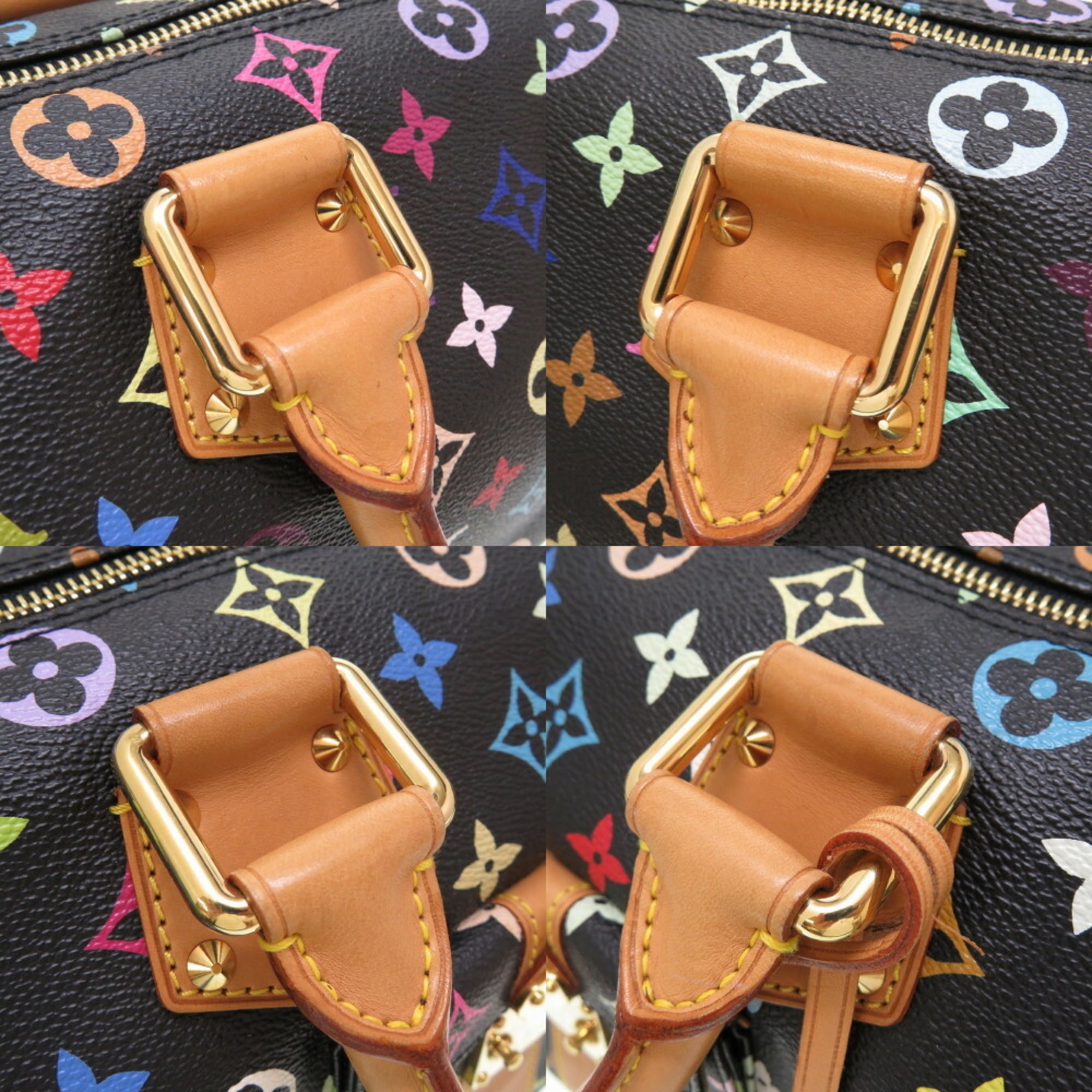Leather handbag Louis Vuitton Multicolour in Leather - 32176640