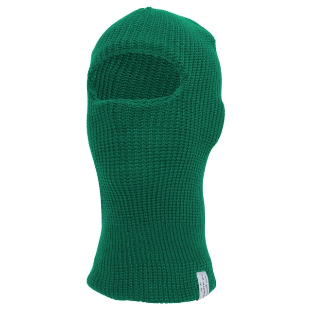 1 Hole Winter Ski Mask - Kelly Green