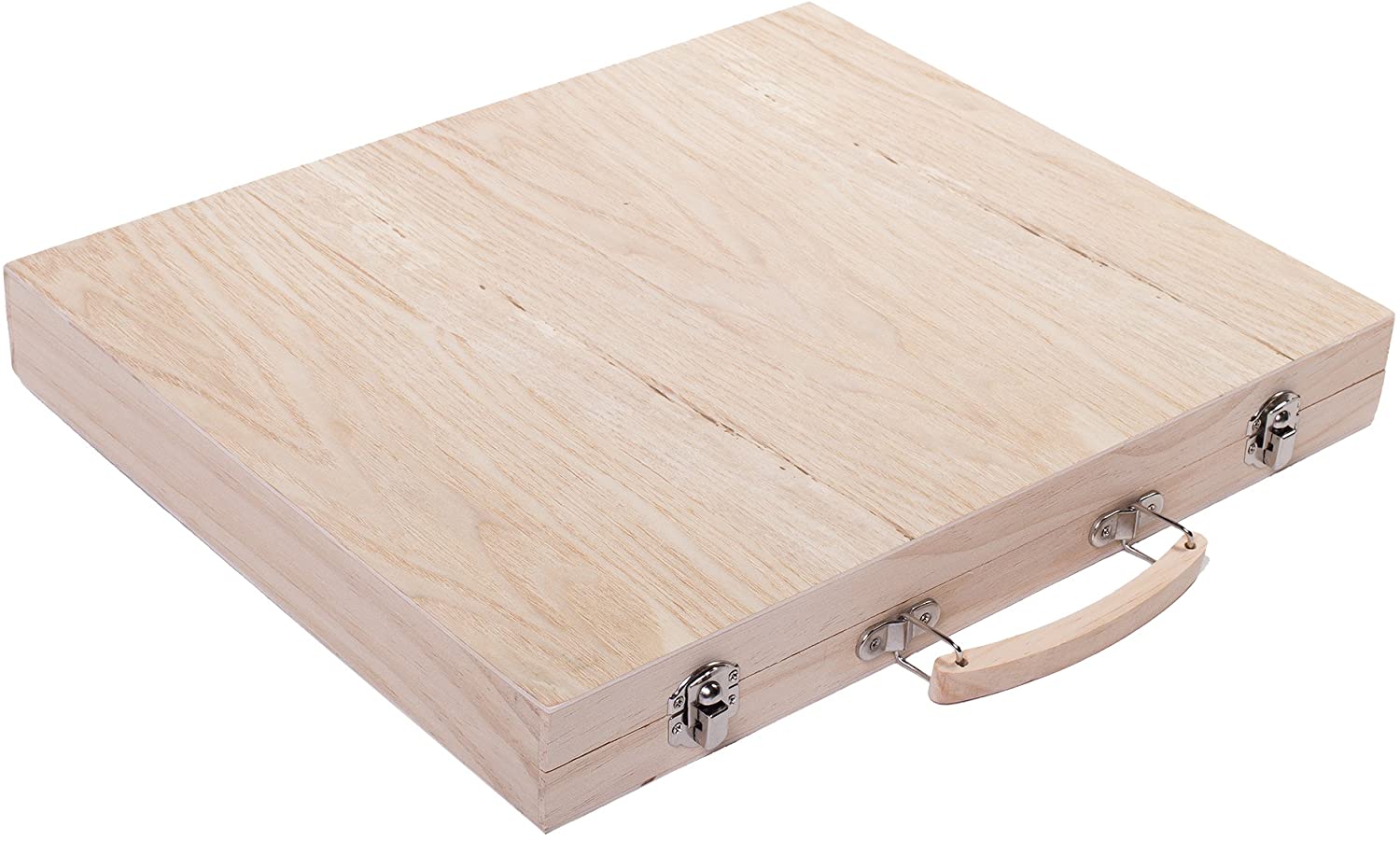 SunRise Portable Art/Drawing Set - Kids 131-Pc w/ Wood Case