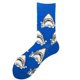 thumbnail image 1 of Calcetines de algodón peinado para hombre, medias con estampado divertido, Rana, hamburguesa loca, salmón, maíz, aguacate, pájaro, regalo de Navidad, novedad, 1 of 4