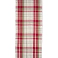 thumbnail image 3 of Camino de Mesa DII Orchard a Cuadros 36x183 cm Taupe Rojo, 3 of 7