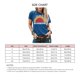 thumbnail image 4 of Camiseta de manga corta con cuello redondo para mujer, camisetas informales de moda con estampado de letras, camisetas de manga corta para mujer, azul S, 4 of 5