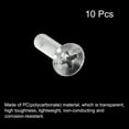 thumbnail image 3 of Unique Bargains M4x16mm Plastic Phillips Machine Screws, PC Flat Head Machine Bolts 10 Pack, 3 of 4