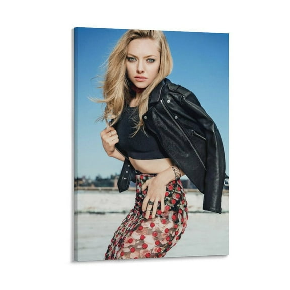 Amanda Seyfried Sexy Poster (26) Poster Cool Artworks Painting Wall Art Canvas Prints Hanging Picture Home Decor Posters Gift 24x36inch(60x90cm)
