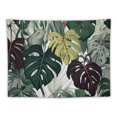 thumbnail image 5 of ONETECH  Palm Palm Tree Leaves Velvet Tapestry, Tropical Natural Plant Pattern Tapestries, Wall Hanging for Bedroom Living Room Dorm, 5 of 7