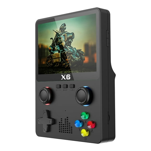 Dvkptbk Game Console New X6 Game Console HD Handheld Game Console Arcade Emula Tools on Clearance