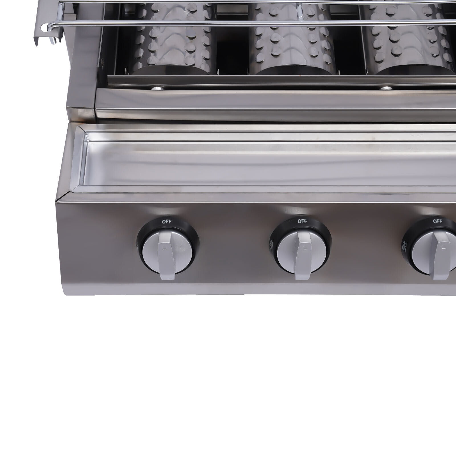 8 Burner BBQ Gas Grill Barbeque Outdoor Cooking Stainless steel Large Grill Grid 8 Head LPG  Gas Barbecue Grill Commercial BBQ Machine Outdoor Cooker Smokeless Commercial Gas Grill