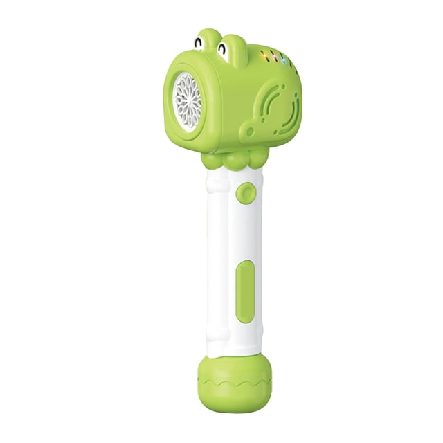 Cute Look Electric Handheld Bubble Blower Machine Wand for Kids, Durable and Safe, Easy to Use, Enhance Motor Skills with Active Play, Versatile Use for Birthday Parties, Picnics