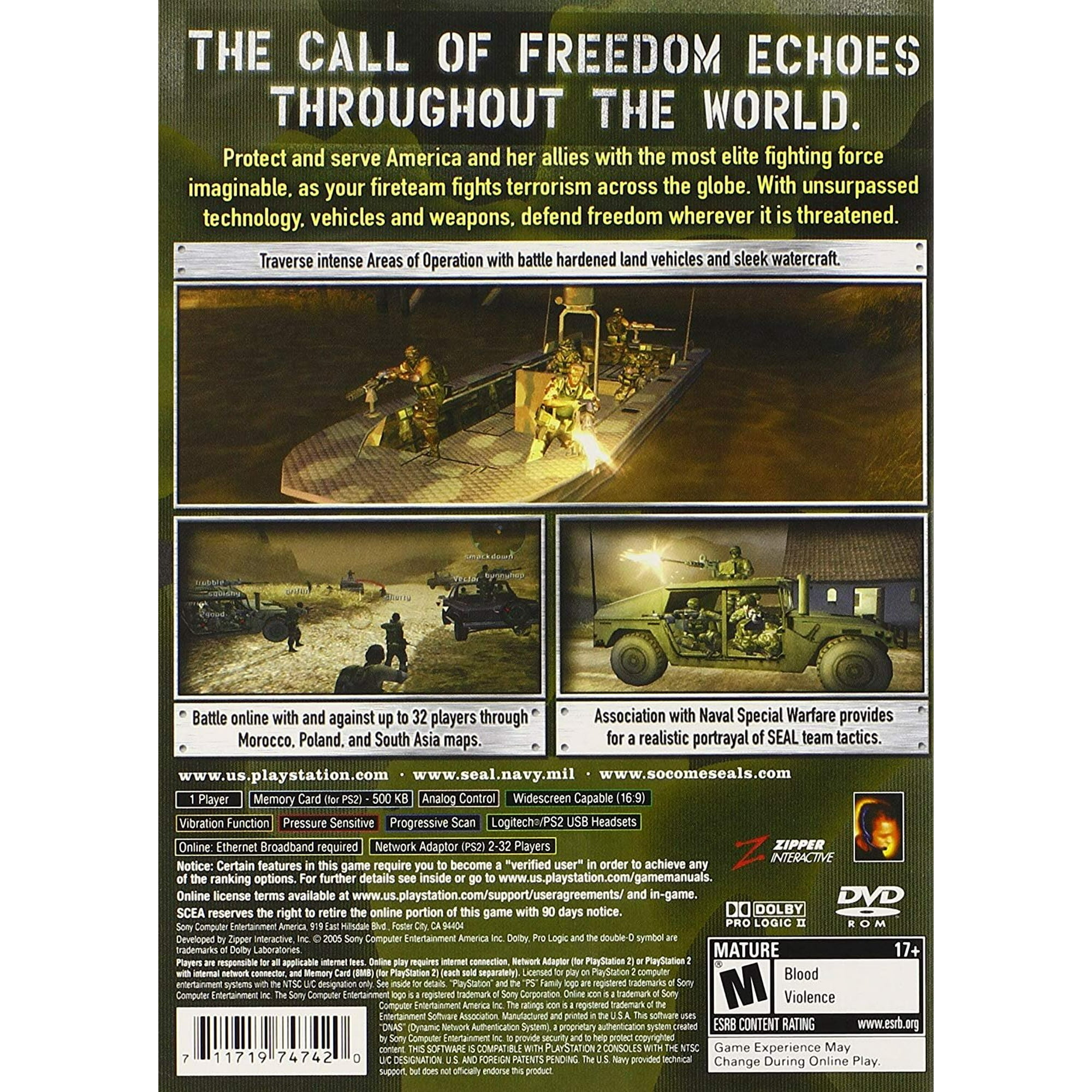 Socom 3 U S Navy Seals Playstation 2 Walmart Canada