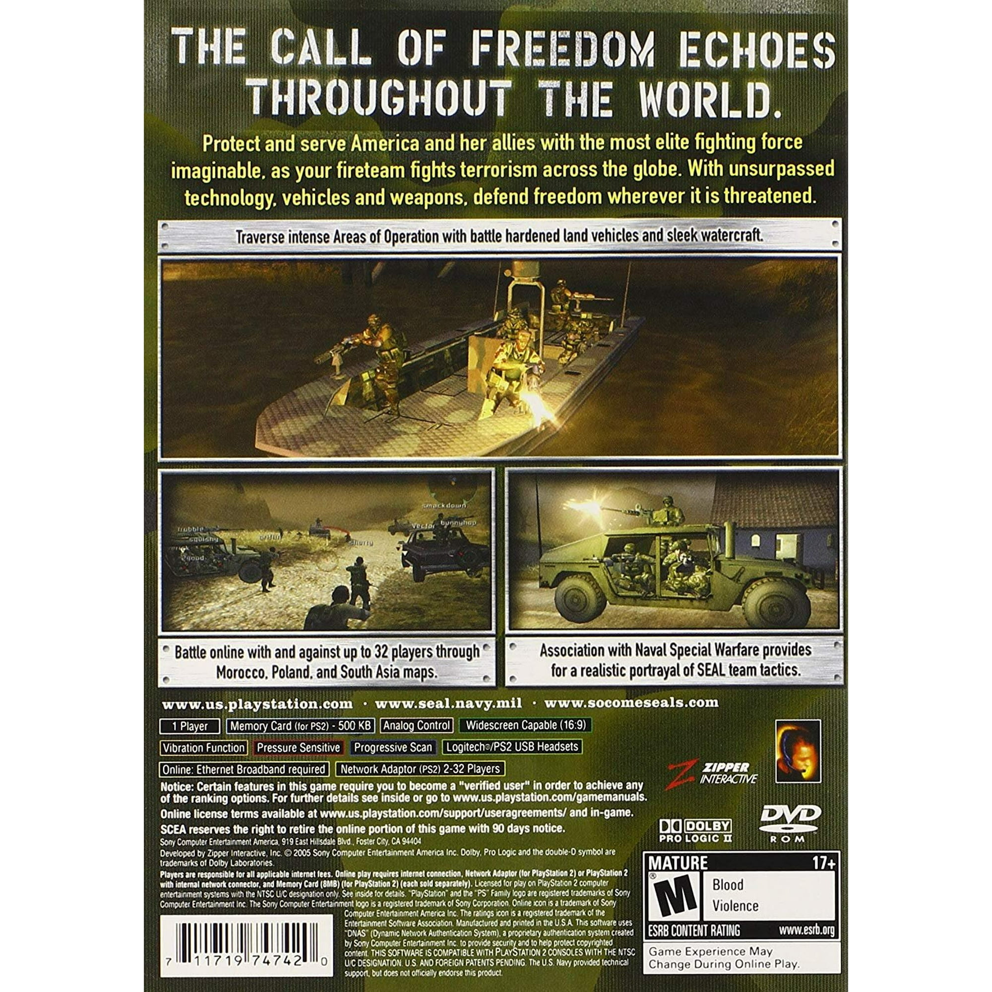 Socom 3 U S Navy Seals Playstation 2 Walmart Canada Socom 3 U S Navy Seals Playstation 2 Walmart Canada