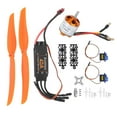 thumbnail image 2 of Motor Sin Escobillas de 1100KV, ESC DE 40A, Microservo 9G Para Aviones RC, Instalacia completa y fácil, 2 of 7