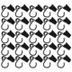 thumbnail image 4 of KAKOWELY 30 ganchos metálicos tipo S para luces de cadena de exterior, ideales para bodas, cumpleaños, patios y Navidad., 4 of 5