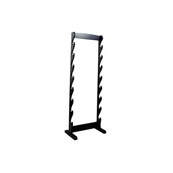 Szco Supplies Martial Art 8 Sword Wooden Floor Stand with Hardware,Black