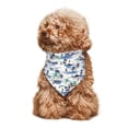 thumbnail image 4 of Disketp Hawaii Palms Dog Bandanas 1PC Triangle Adjustable Puppy Bandana Bib Handkerchief for Large Medium Girl Dogs Pets Gift, 4 of 6