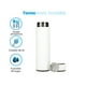 thumbnail image 5 of Termo Acero Inoxidable 500 ml a Prueba de Fugas, Infusor de Té, Mantiene la Temperatura Hasta por 12 Horas, Doble Pared, Cierre Hermético, Sin BPA (Blanco) Hanylish Bluelander Termo, 5 of 7