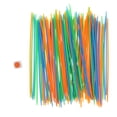 thumbnail image 1 of 100 Piezas de Plástico Clásico Color Pickup Sticks Juego Favores Zulema Juego de juego clásico de palos de recolección, 1 of 8