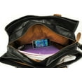 thumbnail image 3 of Woman's Soft Leather Laptop Tote with Shoulder Strap, 3 of 8