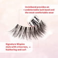 thumbnail image 4 of Pestañas Ardell Wispies 113 negras, 6 pares x 2 unidades, 4 of 5